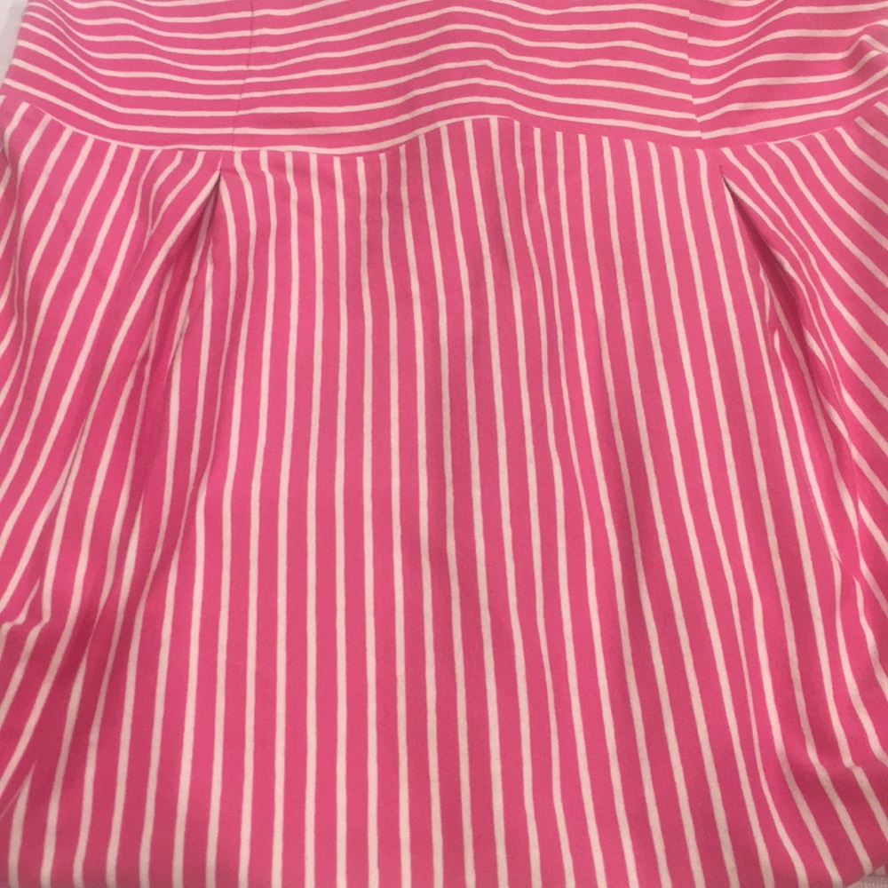 💓STRAPLESS PINK & WHITE STRIPES DRESS💓 - Picture 6 of 14